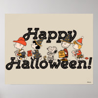 Peanuts Gang Happy Halloween Parade