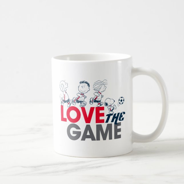 Peanuts Gang - Love The Game Coffee Mug (Right)