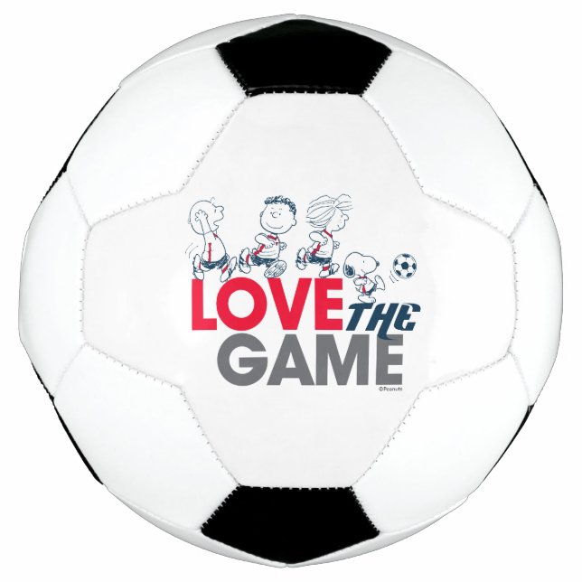 Peanuts Gang - Love The Game Football (Front)