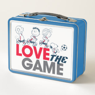 Peanuts Gang - Love The Game Metal Lunch Box