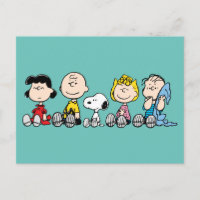 Peanuts Gang Sitting Together