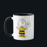 Peanuts | Good Grief Charlie Brown Mug<br><div class="desc">Take a look at this super cute design featuring Charlie Brown in a Charlie Brown World.</div>