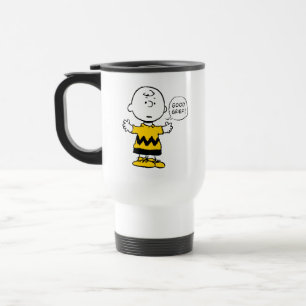 Peanuts Good Grief Charlie Brown Travel Mug