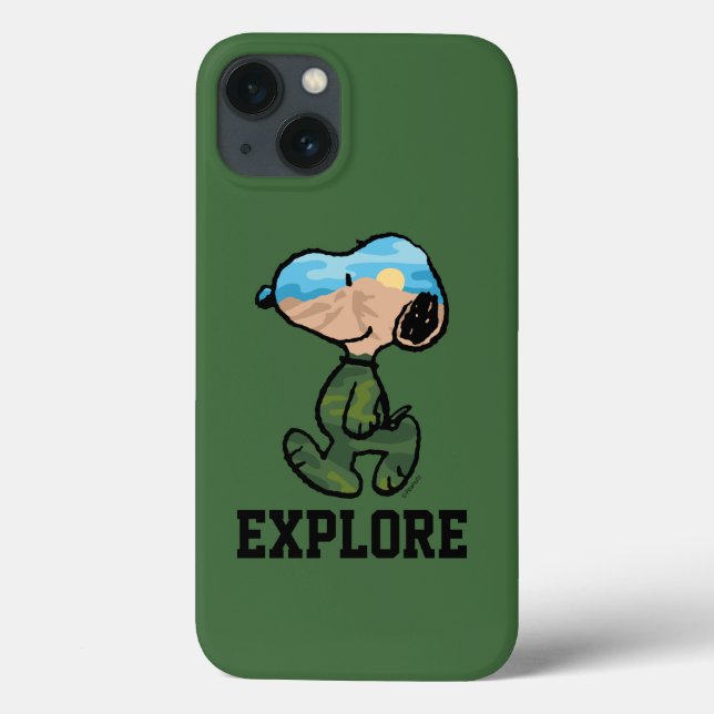 Peanuts | Great Outdoor Snoopy Case-Mate iPhone Case (Back)