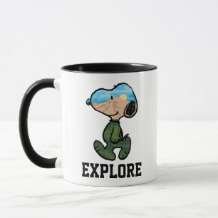 Peanuts   Great Outdoor Snoopy Mug