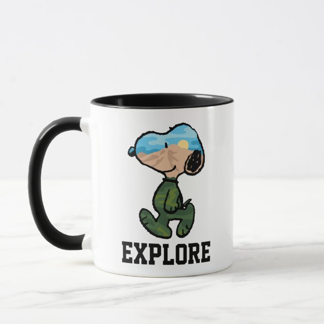 Peanuts | Great Outdoor Snoopy Mug (Left)
