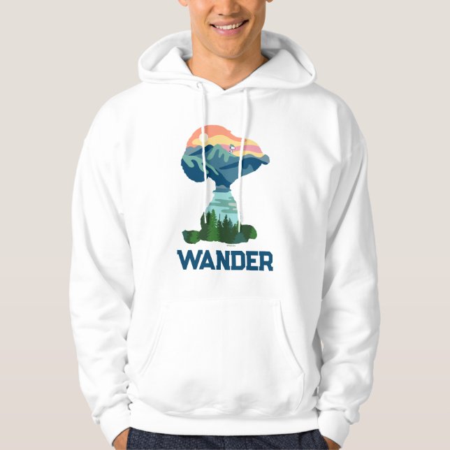 Peanuts | Great Outdoor Snoopy Portrait Hoodie (Front)