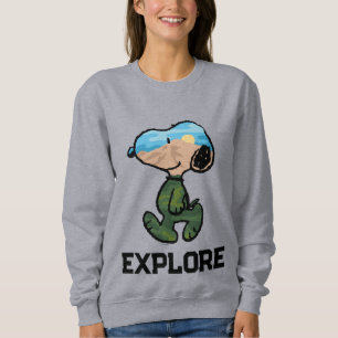 Peanuts Great Outdoor Snoopy Sweatshirt