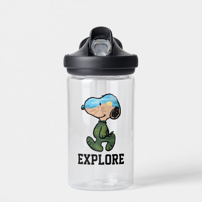 Peanuts | Great Outdoor Snoopy Water Bottle (Front)