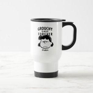 Peanuts Grouchy Since Forever Lucy Travel Mug