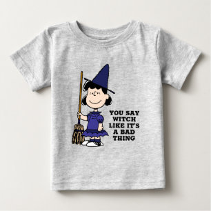 Peanuts Halloween Lucy Witch Baby T-Shirt