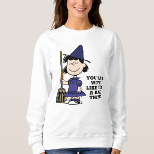 Peanuts   Halloween Lucy Witch Sweatshirt