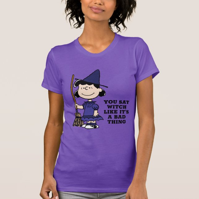 Peanuts | Halloween Lucy Witch T-Shirt (Front)