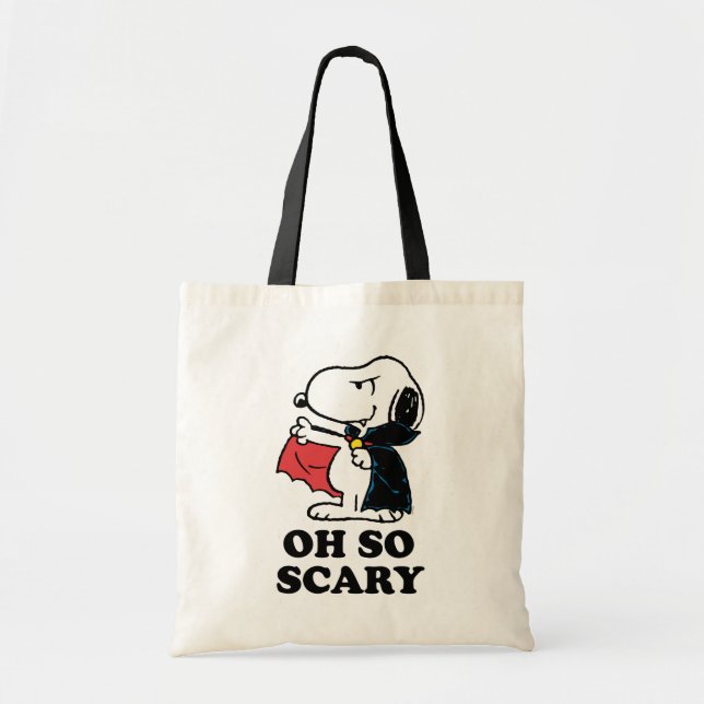 Peanuts | Halloween Snoopy Vampire Tote Bag (Front)