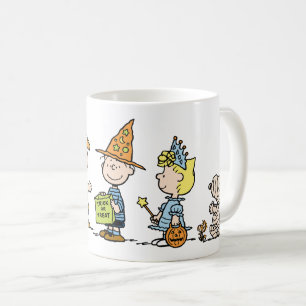 Peanuts Halloween Trick or Treaters Coffee Mug