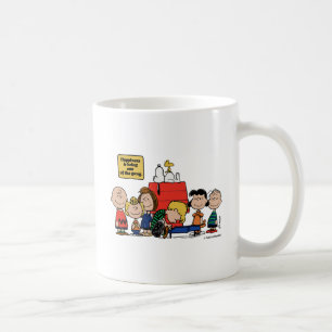 Peanuts   Happiness is Being One of the Gang Coffee Mug