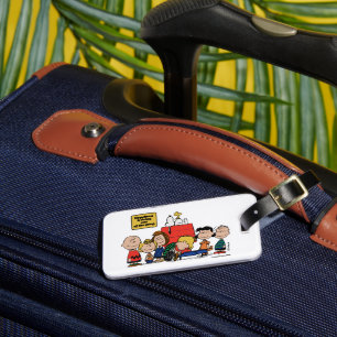 Peanuts   Happiness is Being One of the Gang Luggage Tag