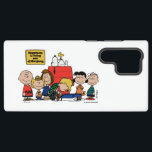 Peanuts | Happiness is Being One of the Gang Samsung Galaxy Case<br><div class="desc">Happiness is indeed being part of the Peanuts gang,  as depicted in the beloved comic strip and its various adaptations. The Peanuts characters,  despite their flaws and struggles,  find joy in their close-knit friendships and shared experiences.</div>
