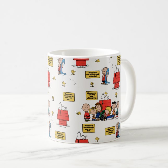 Peanuts | Happiness is… Coffee Mug (Front Right)