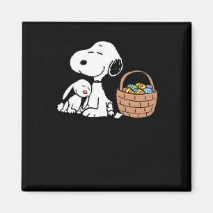 Peanuts happy easter  magnet