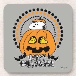 Peanuts   Happy Halloween Coaster