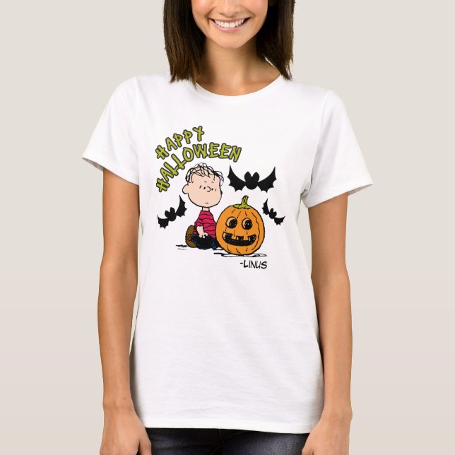 Peanuts | Happy Halloween Linus T-Shirt (Front)