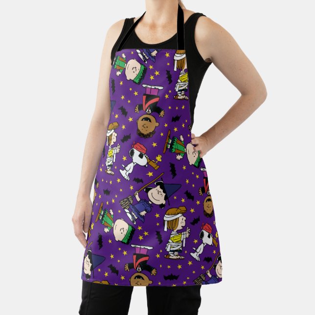 Peanuts | Happy Halloween Pattern Apron (Insitu)
