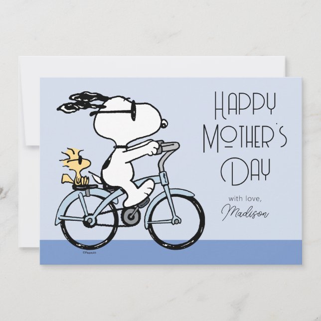 Peanuts | Happy Mother's Day Holiday Card (Front)