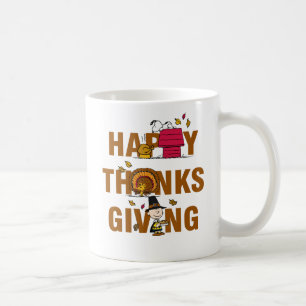 Peanuts   Happy Thanksgiving Combo Coffee Mug