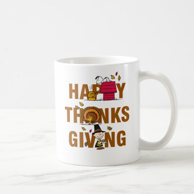 Peanuts | Happy Thanksgiving Combo Coffee Mug (Right)