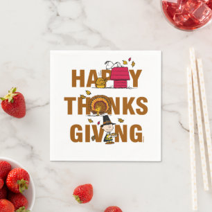 Peanuts Happy Thanksgiving Combo Napkin