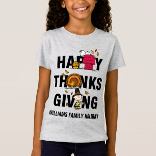 Peanuts   Happy Thanksgiving Combo T-Shirt