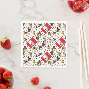 Peanuts   Happy Thanksgiving Pattern Napkin