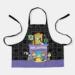 Peanuts Haunted Halls Halloween Apron