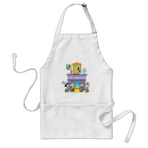 Peanuts Haunted Halls Halloween Standard Apron