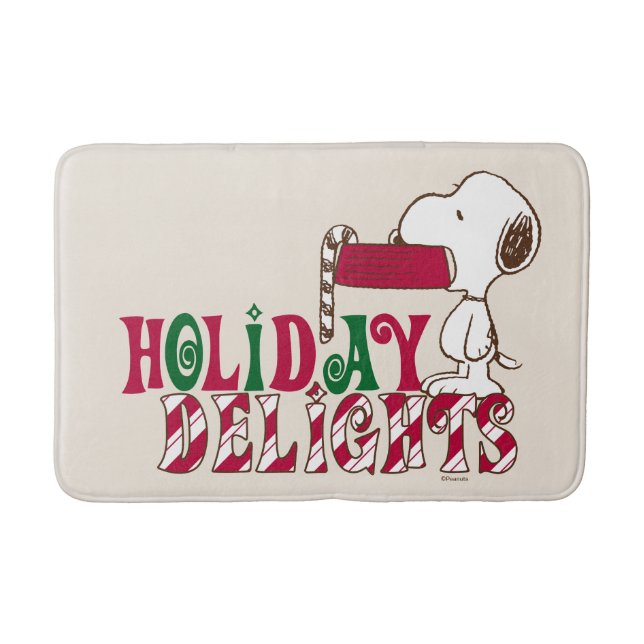 Peanuts | Holiday Delights Bath Mat (Front)