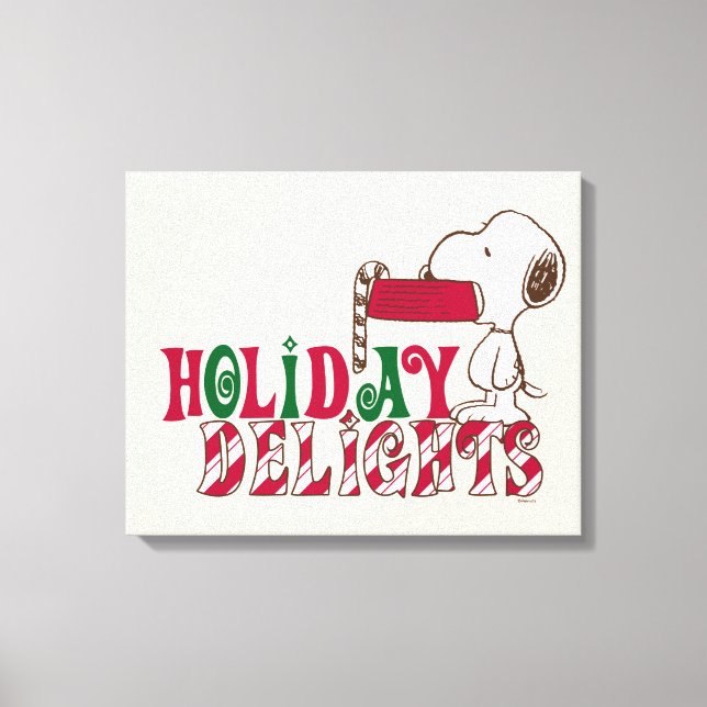 Peanuts | Holiday Delights Canvas Print (Front)