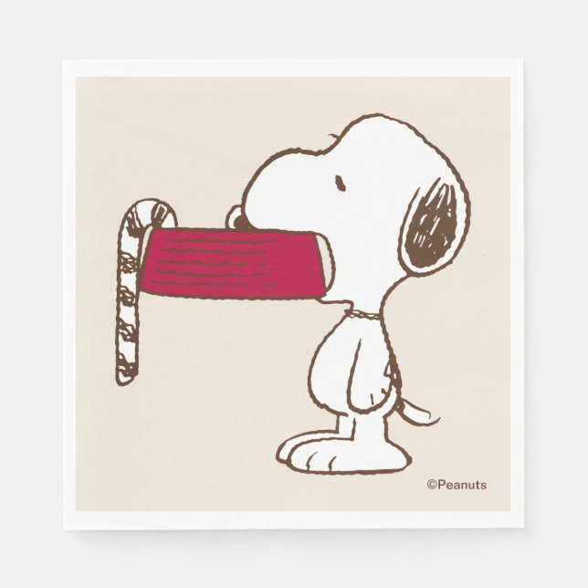 Peanuts | Holiday Delights Napkin (Front)