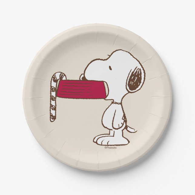 Peanuts | Holiday Delights Paper Plate (Front)