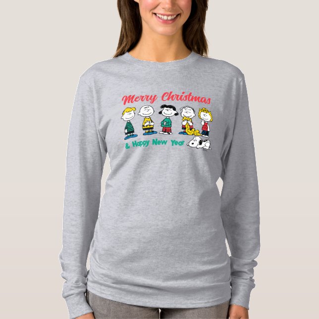 Peanuts | Holiday Good Tidings T-Shirt (Front)