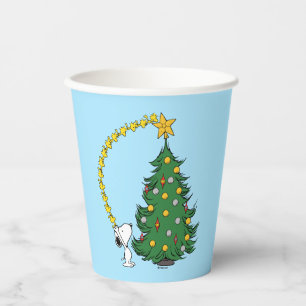 Peanuts   Holiday Tree Trimming Paper Cups