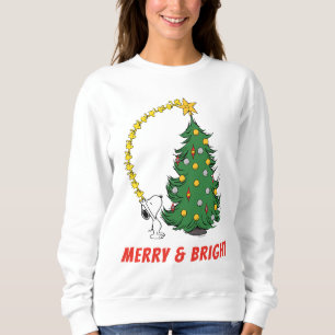 Peanuts Holiday Tree Trimming Sweatshirt