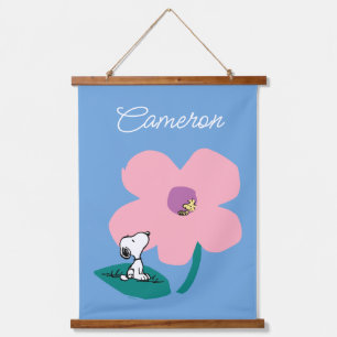 Peanuts   Illustrating Nature   Add Your Name Hanging Tapestry