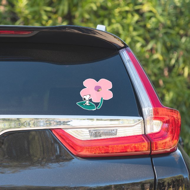 Peanuts | Illustrating Nature Pink Flower (Car Side)