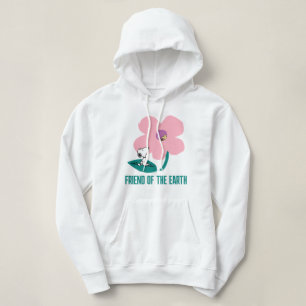 Peanuts   Illustrating Nature Pink Flower Hoodie