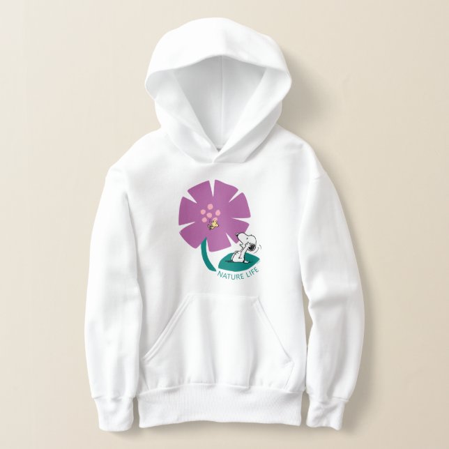 Peanuts | Illustrating Nature Purple Flower (Laydown)