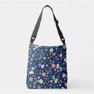 Peanuts In Bloom Pattern Crossbody Bag