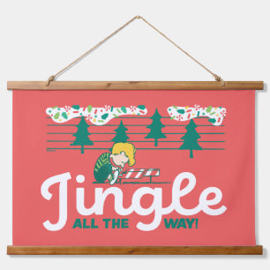 Peanuts Jingle All the Way Hanging Tapestry