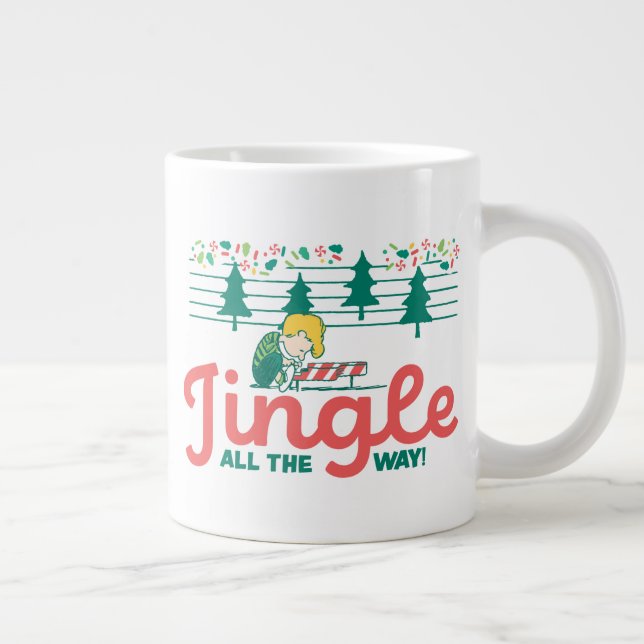 Peanuts | Jingle All the Way Large Coffee Mug (Right)