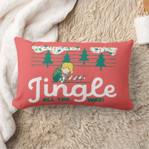 Peanuts   Jingle All the Way Lumbar Cushion